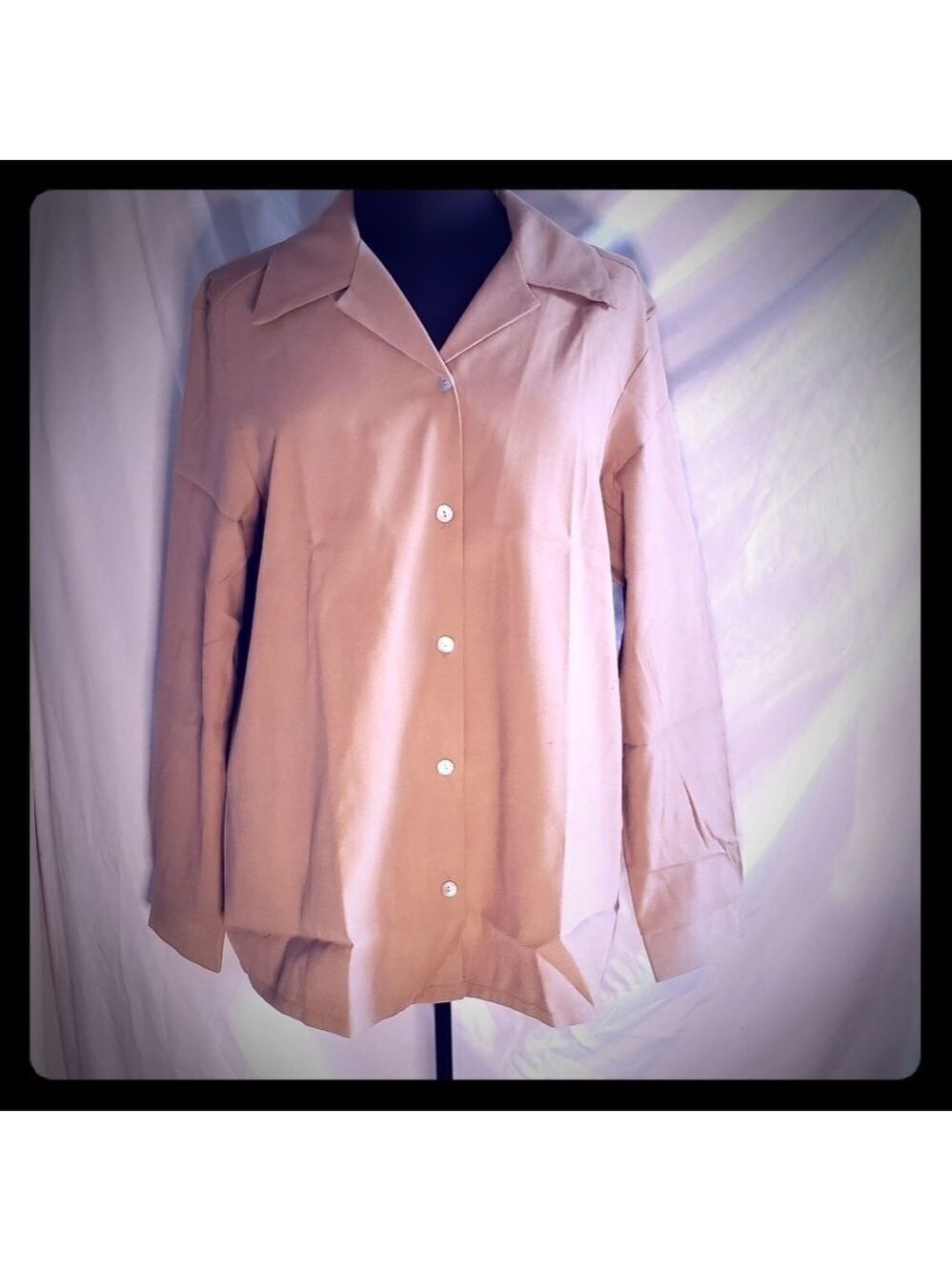 Haband Mens Long Sleeve Shirt Size Large